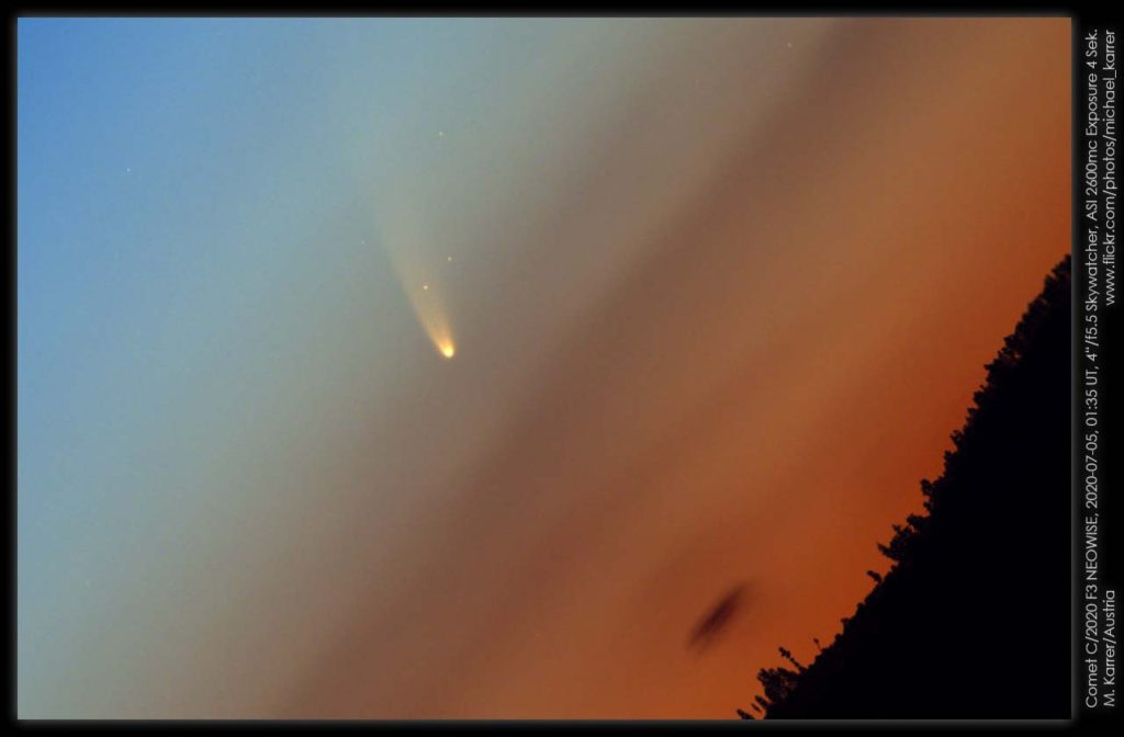Где на небе искать самую яркую за последние годы комету