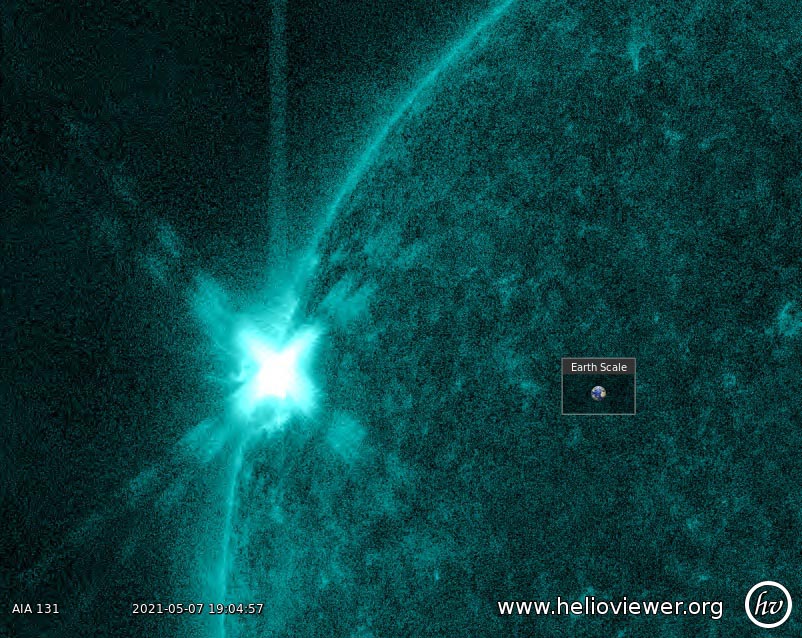 Мощная солнечная вспышка класса M вызвала радиозатмение над Северной Америкой