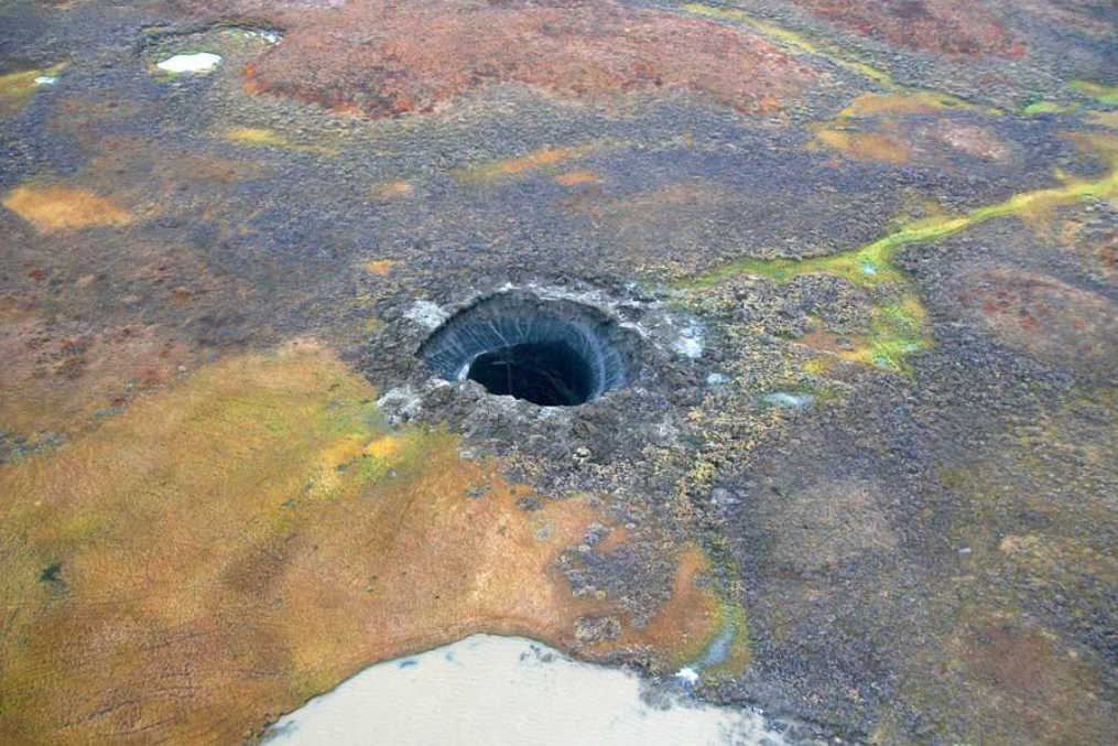 Ученые предупредили о возможности сильных взрывов подземного газа в Сибири