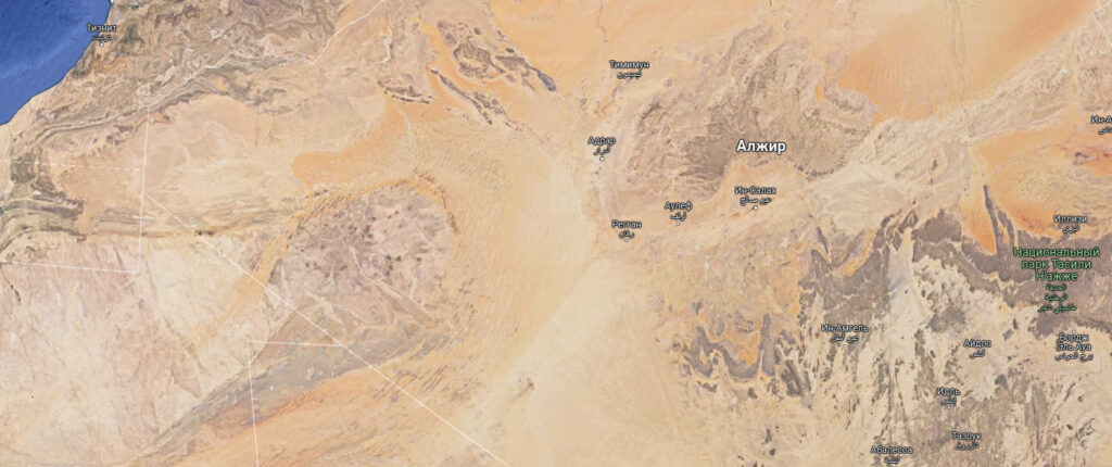 Полтысячи неизвестных древних объектов в Сахаре обнаружили на спутниковых снимках
