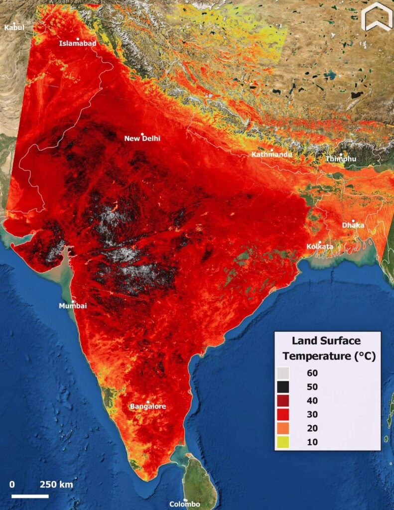 В Индии может быть побит рекорд самого жаркого дня в Азии