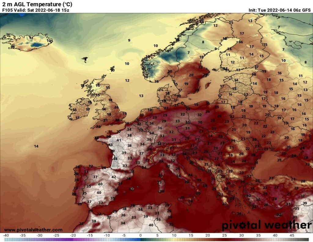 В Европе ожидают страшную погодную аномалию под названием «паяльная лампа»