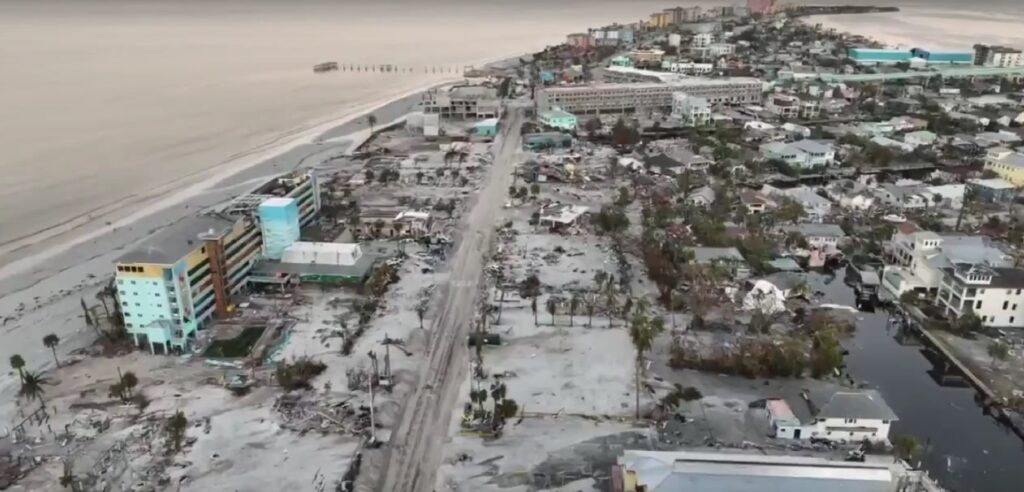 В США пронёсся один из сильнейших в истории ураган «Иан»: десятки погибших, тысячи пропавших
